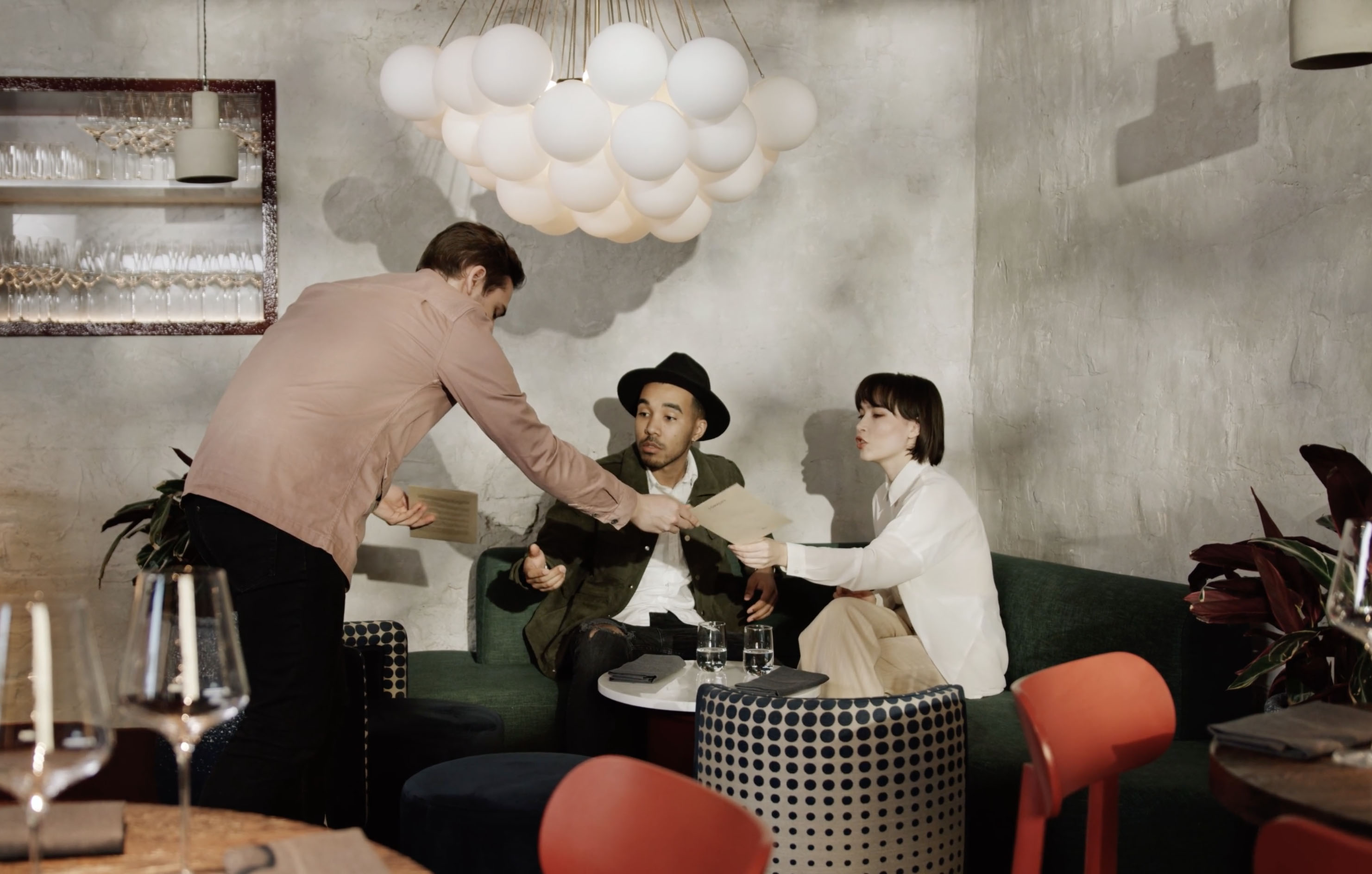 people eating