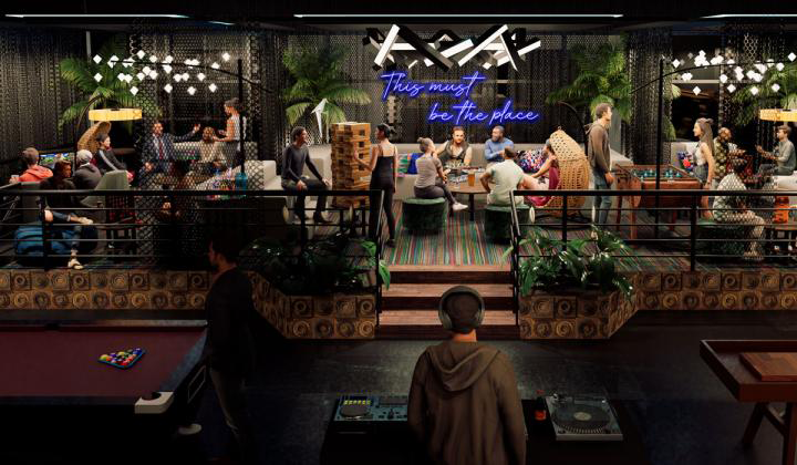 Cabanas are Ke’nekt's answer to the booths and tables of old.